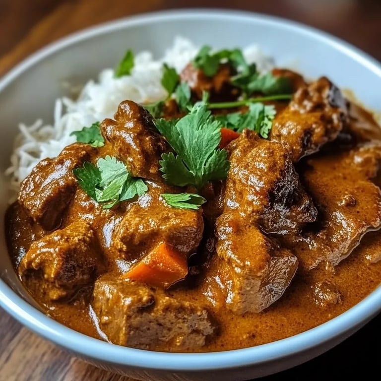Slow Cooker Beef Coconut Curry
