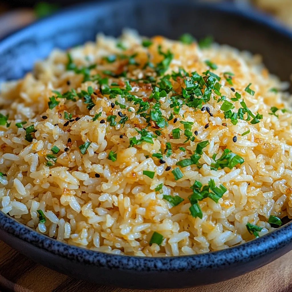 Garlic Butter Rice: An Amazing Ultimate Recipe You'll Love