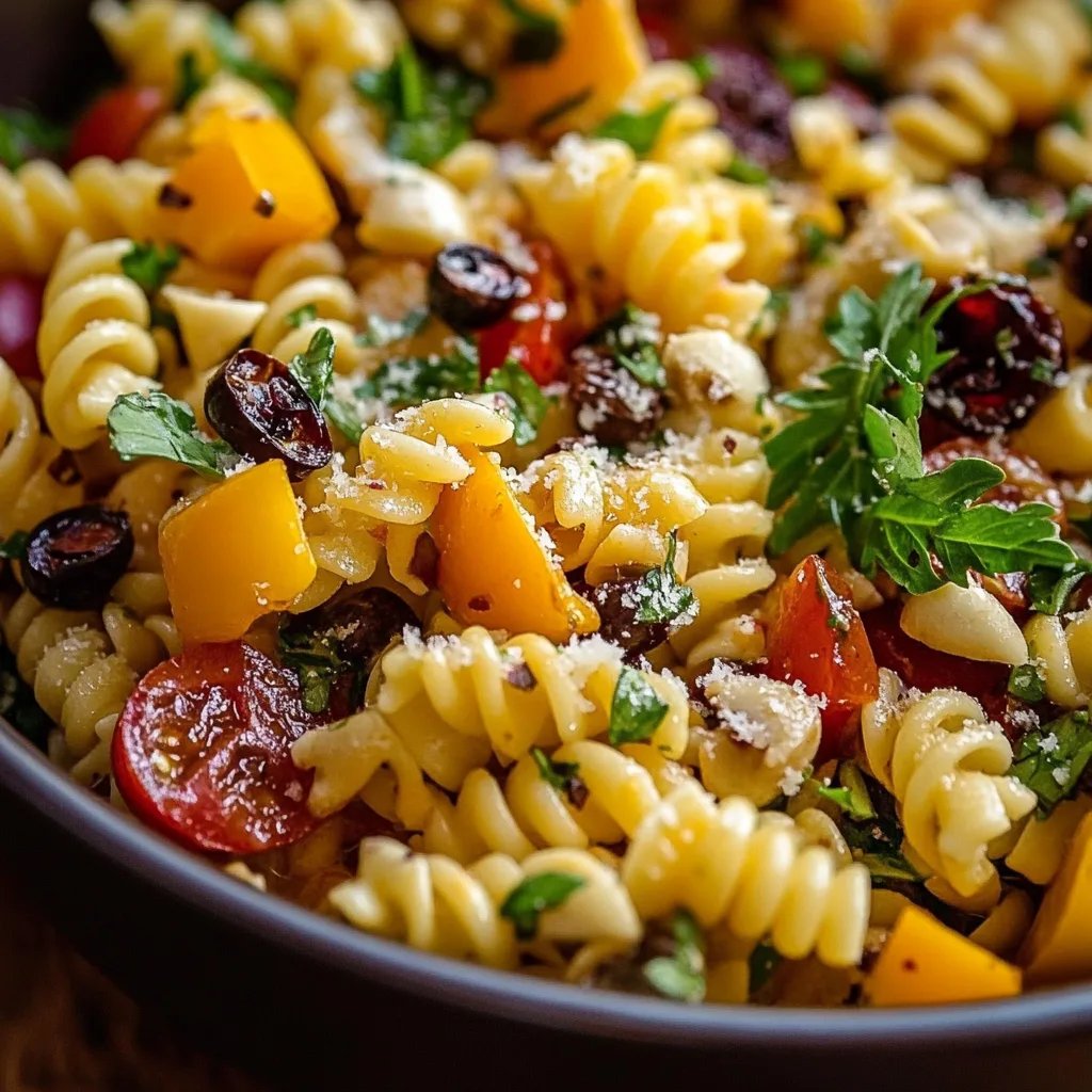 Fall Harvest Pasta Salad