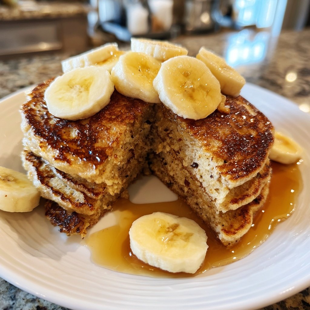 Banana Oatmeal Pancakes Blender Easy