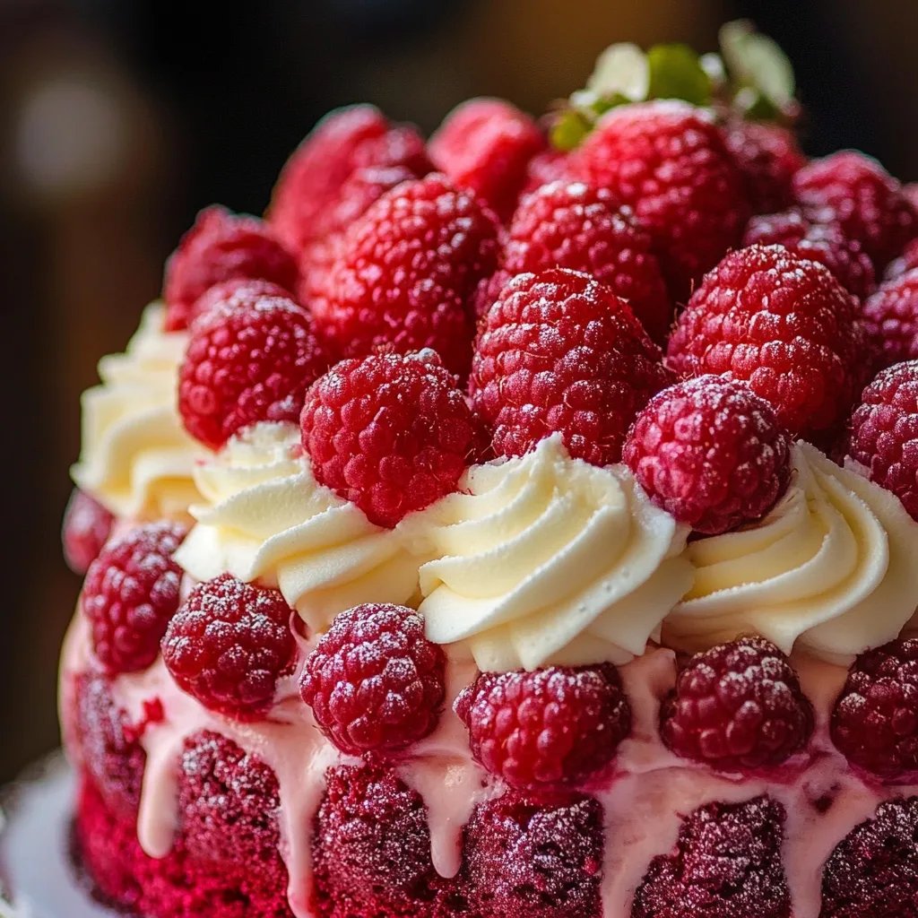 Raspberry Red Velvet Bliss