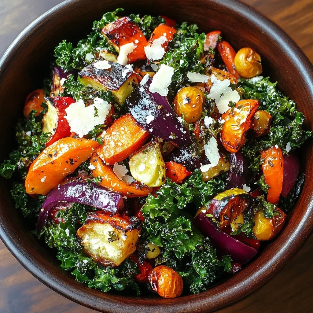Kale & Roasted Vegetable Salad