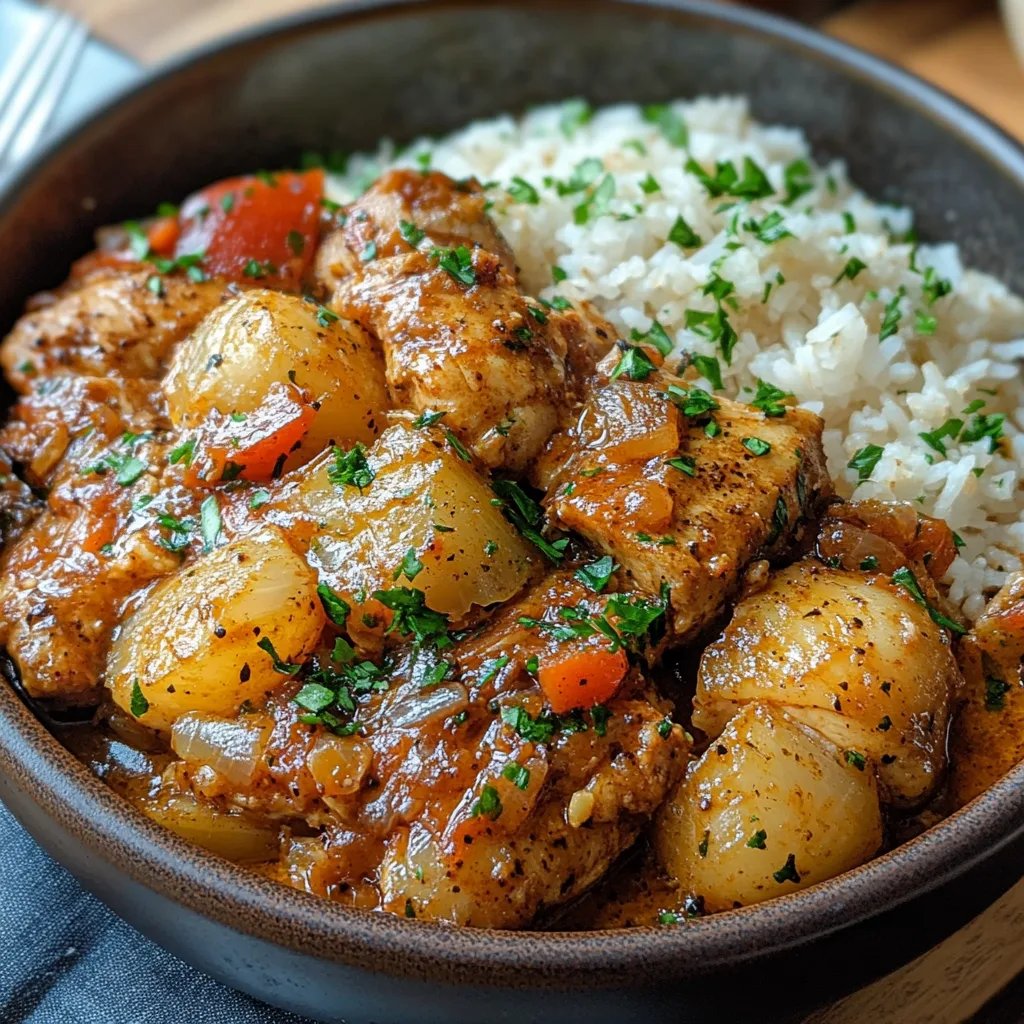 Poulet Yassa Senegalese Chicken & Rice: An Amazing Ultimate Recipe