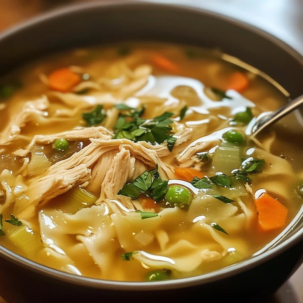 Flu-Fighting Chicken Noodle Soup