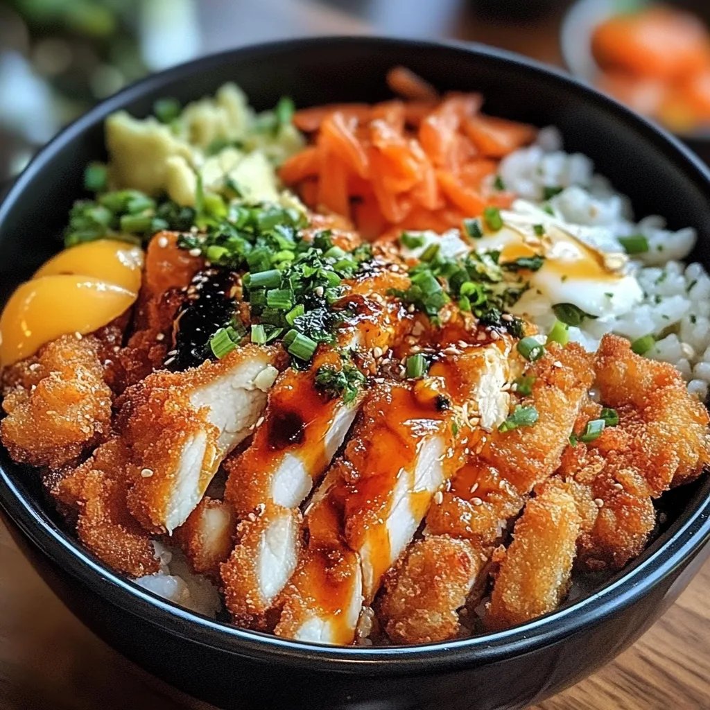 Crispy Chicken Katsu Bowls