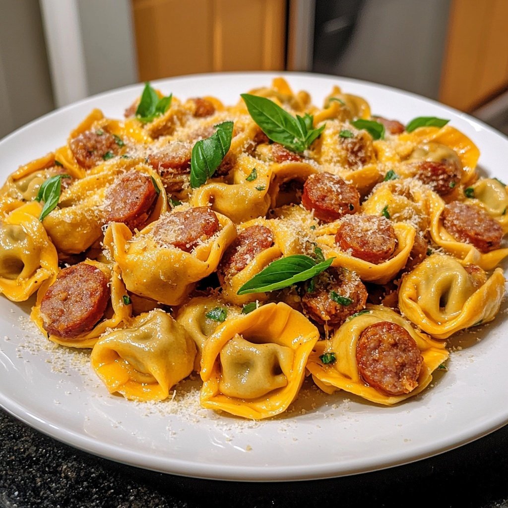 Easy Italian Sausage Tortellini