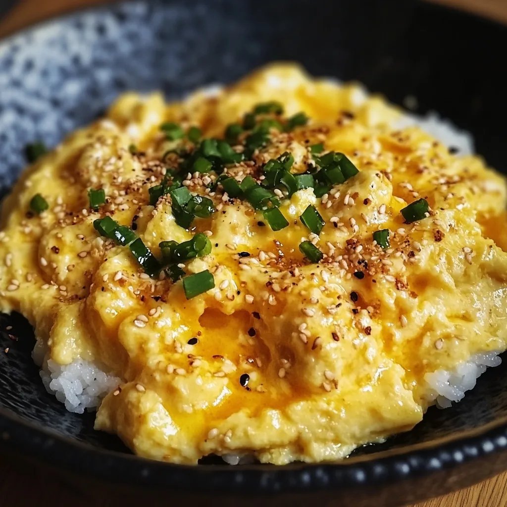 Miso Eggs Silky Japanese Style Scrambled Eggs