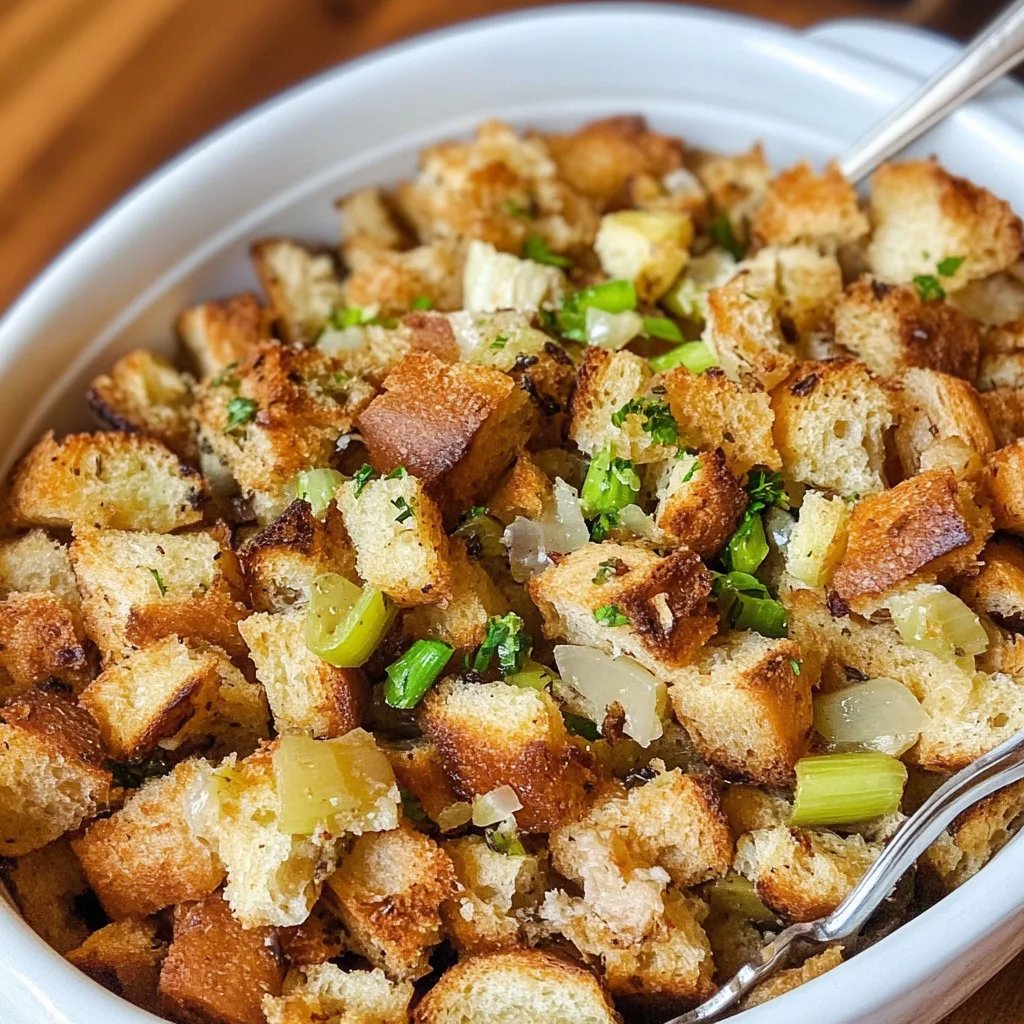 Best Ever Homemade Thanksgiving Stuffing