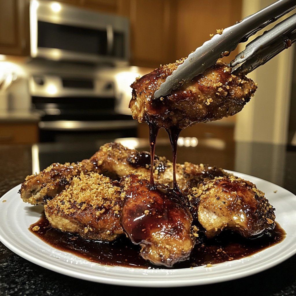 Cherry Balsamic Glazed Chicken