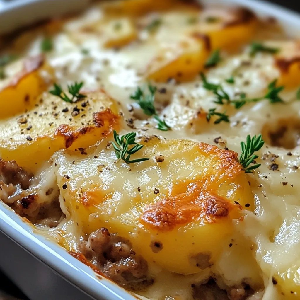 Cheesy Ground Pork & Potato Casserole: An Incredible Ultimate Recipe