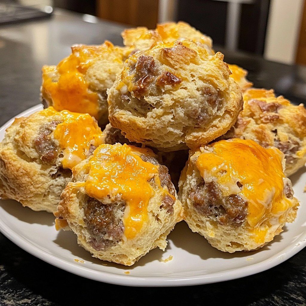 My Red Lobster Biscuit Sausage Balls