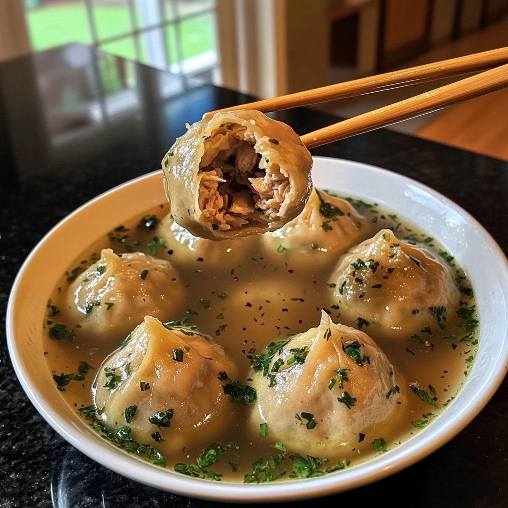 Chicken Soup Dumpling Soup Hack Recipe