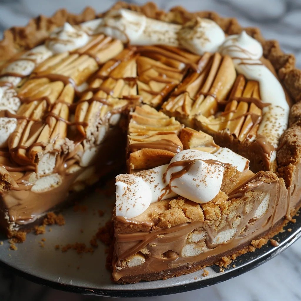Biscoff Cookie Pie